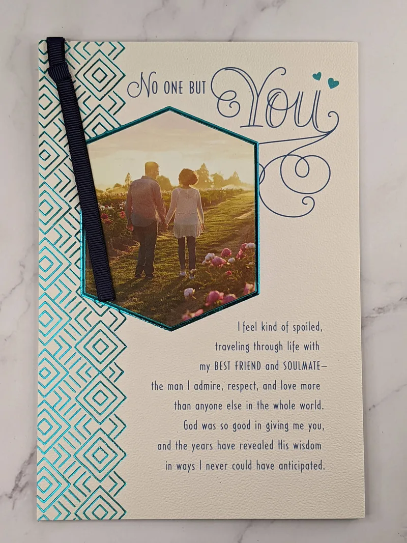 No One But You Anniversary Card