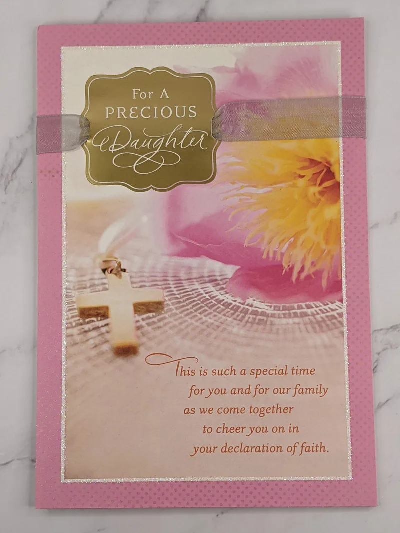 Daughter Faith Confirmation Card