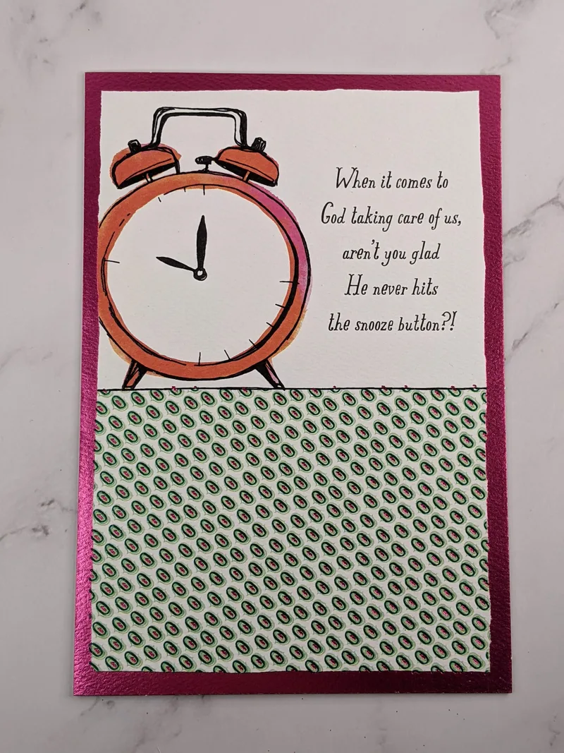 His Constant Care Card