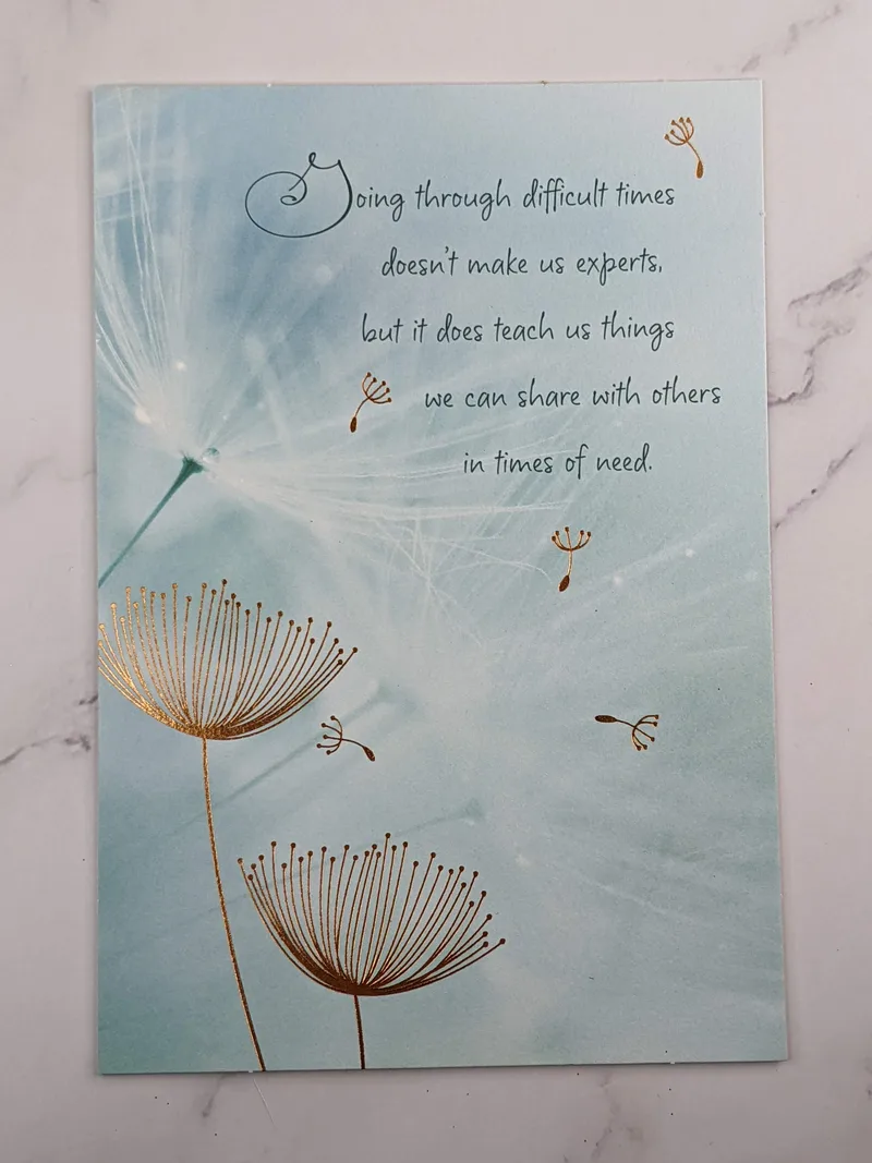 Refuge Encouragement Card