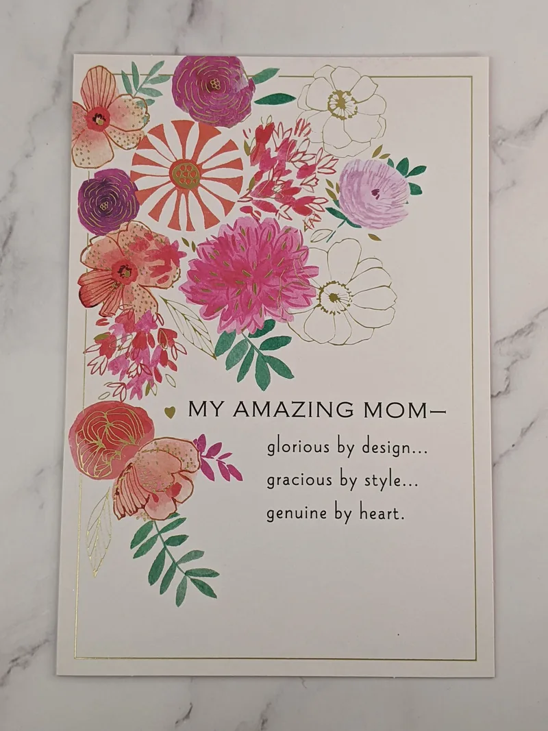 Amazing Mom Mother's Day Card