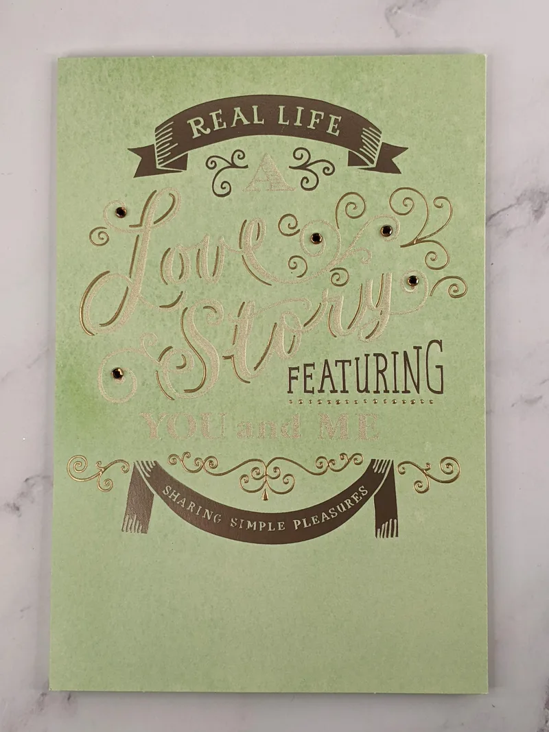 Loved By You Anniversary Card