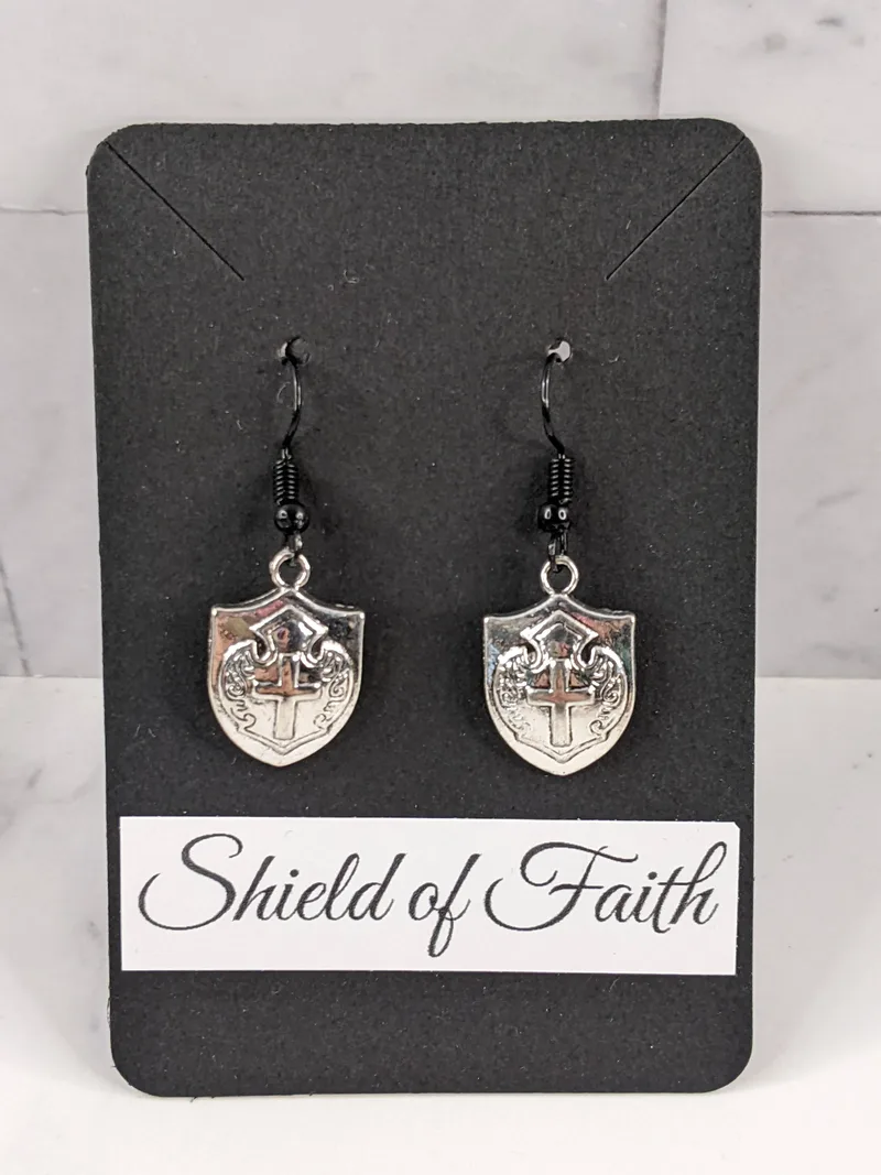 Shield of Faith Earrings