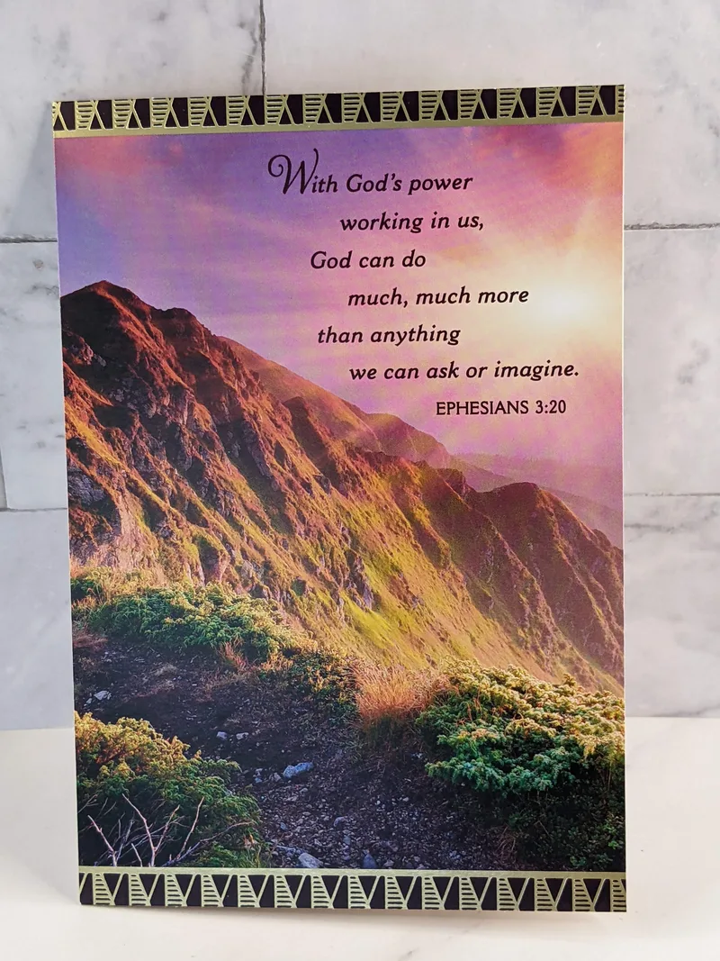 Appreciation Card for Ministry