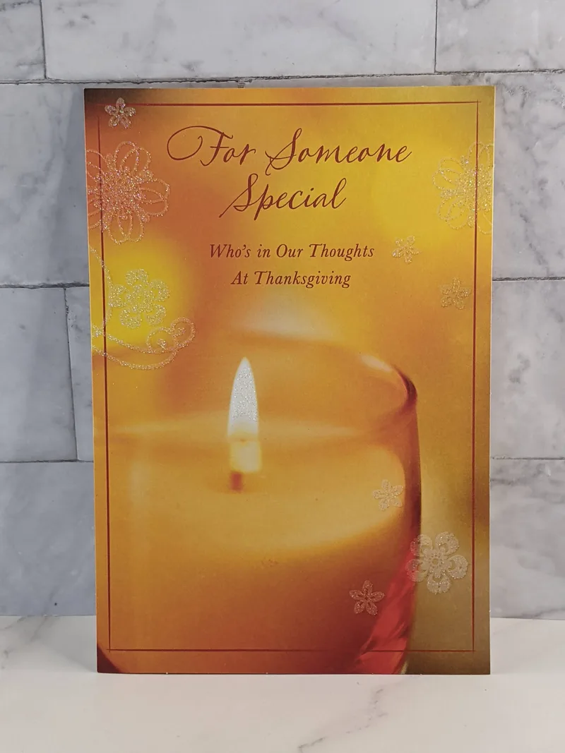 Thanksgiving Thoughts and Love Card