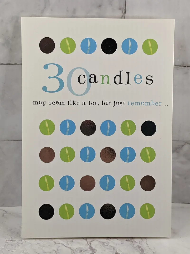 30 Candles Birthday