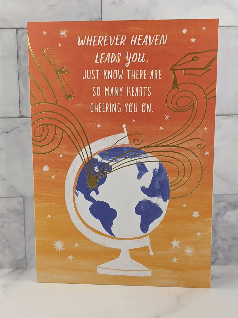 Cheering You On Graduation Card