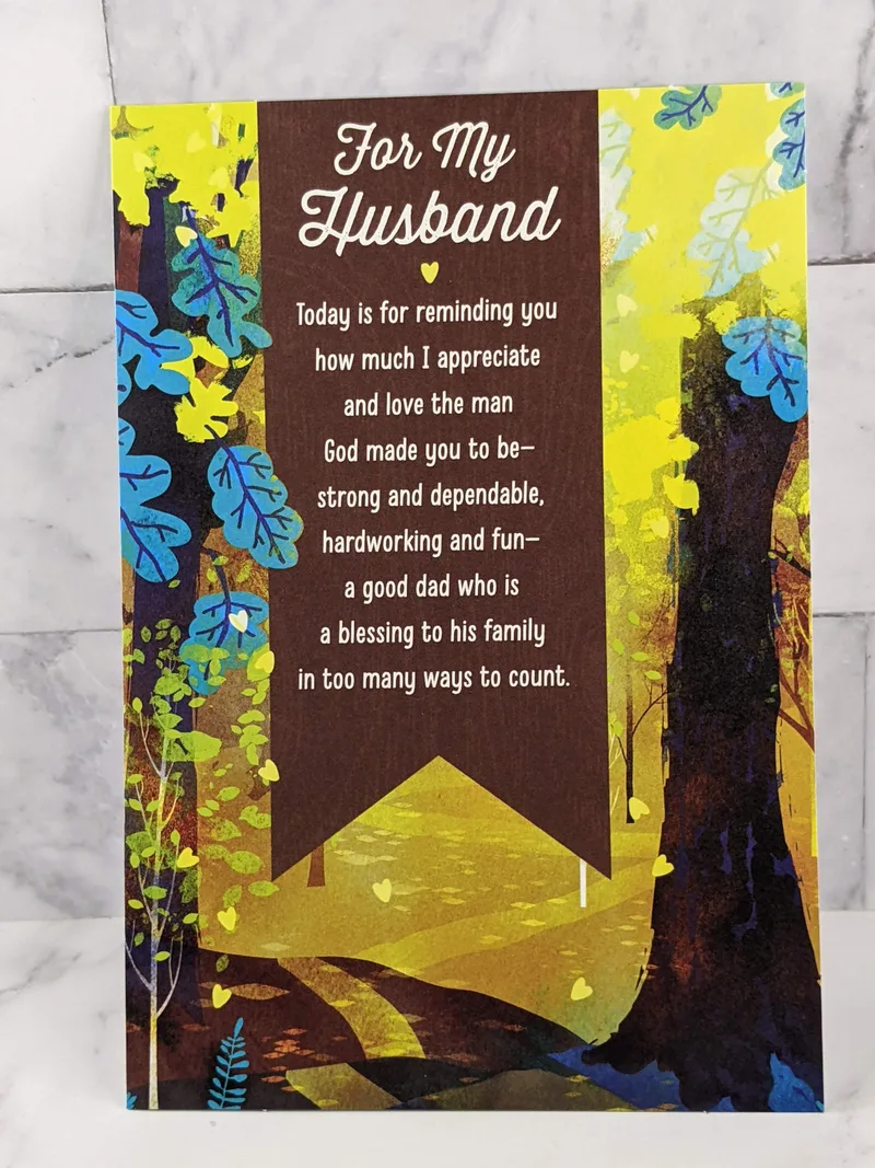 Dependable Husband Father's Day Card
