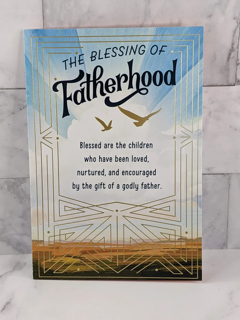 Fatherhood Blessing Father's Day Card