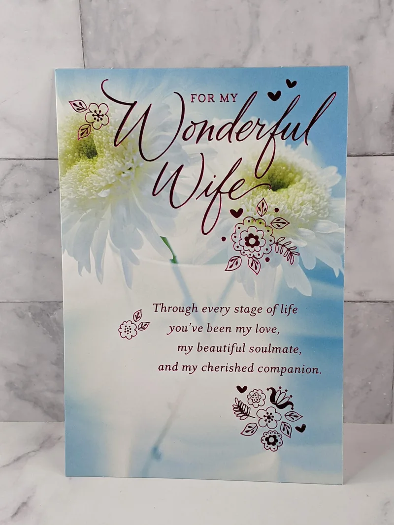Wonderful Memories Anniversary Card for Wife