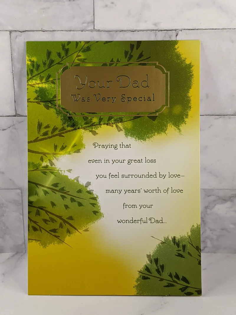 Loss of Special Dad Sympathy Card