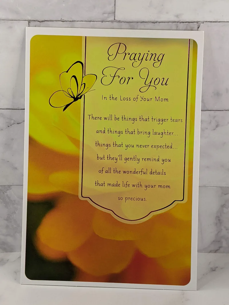 Loss of Precious Mom Sympathy Card