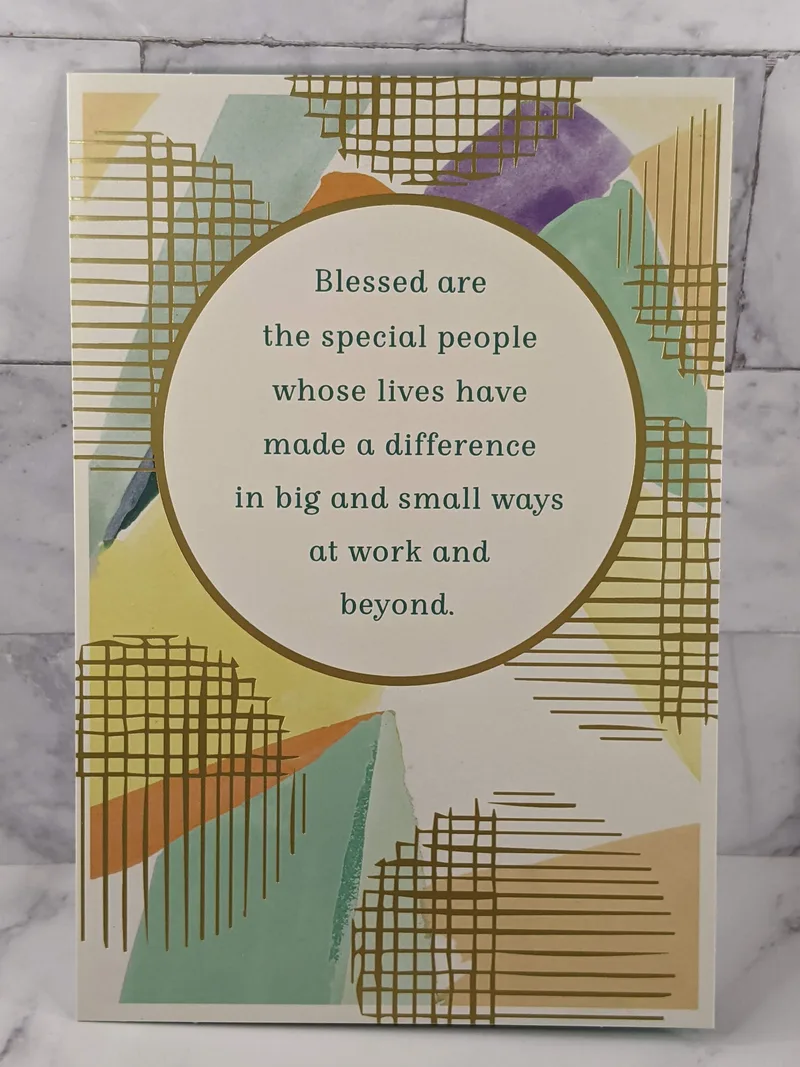 Blessed Retirement Card