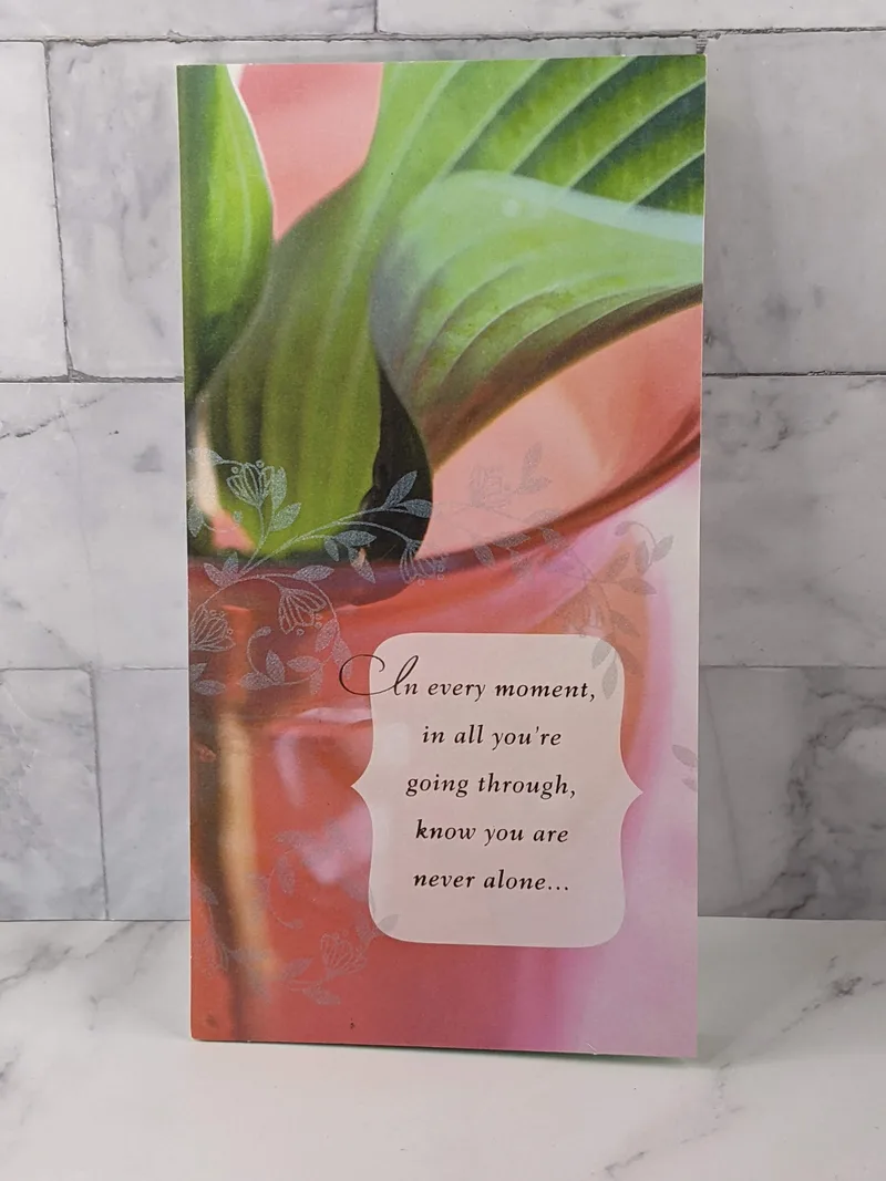 Never Alone Through This Time Card