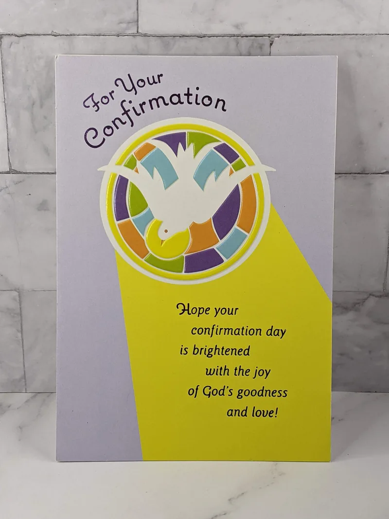 Confirmation Day Joy Card