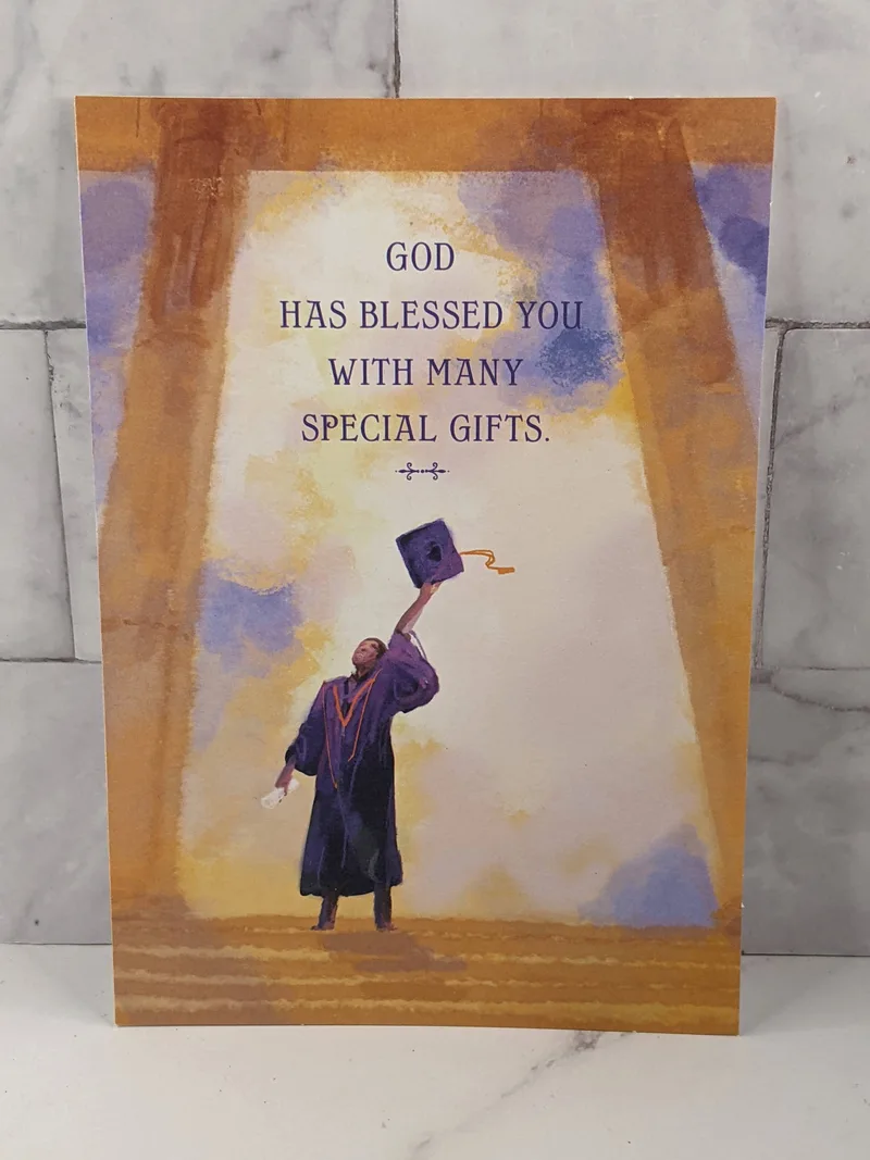 Achieved Graduation Card