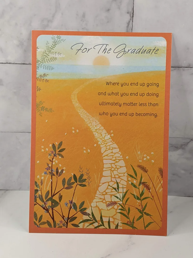 Path To Success Graduation Card