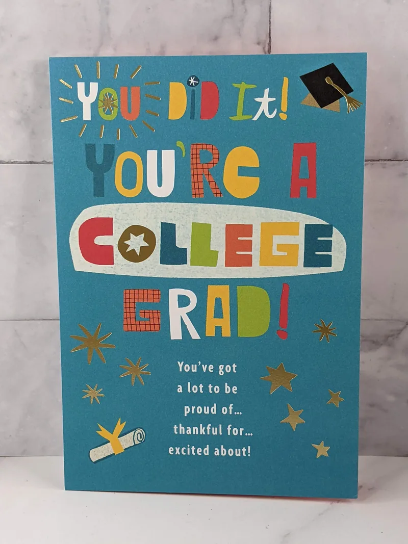 Proud College Grad Card