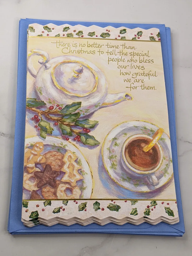 Pack of 8 Christmas Blessings Cards