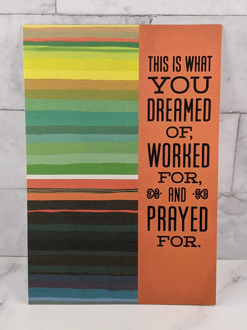 Accomplishment Congrats Card