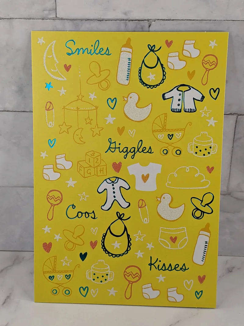 Baby Shower Congratulations Card