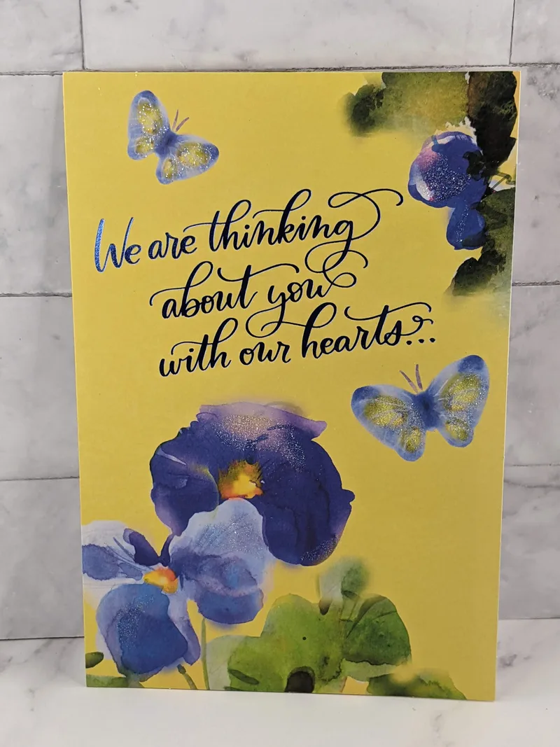 His Perfect Peace Sympathy Card