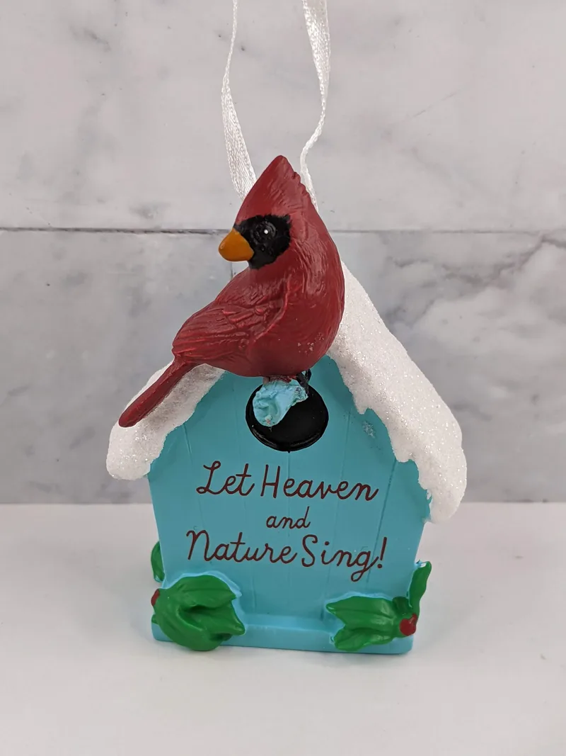 Birdhouse Ornament