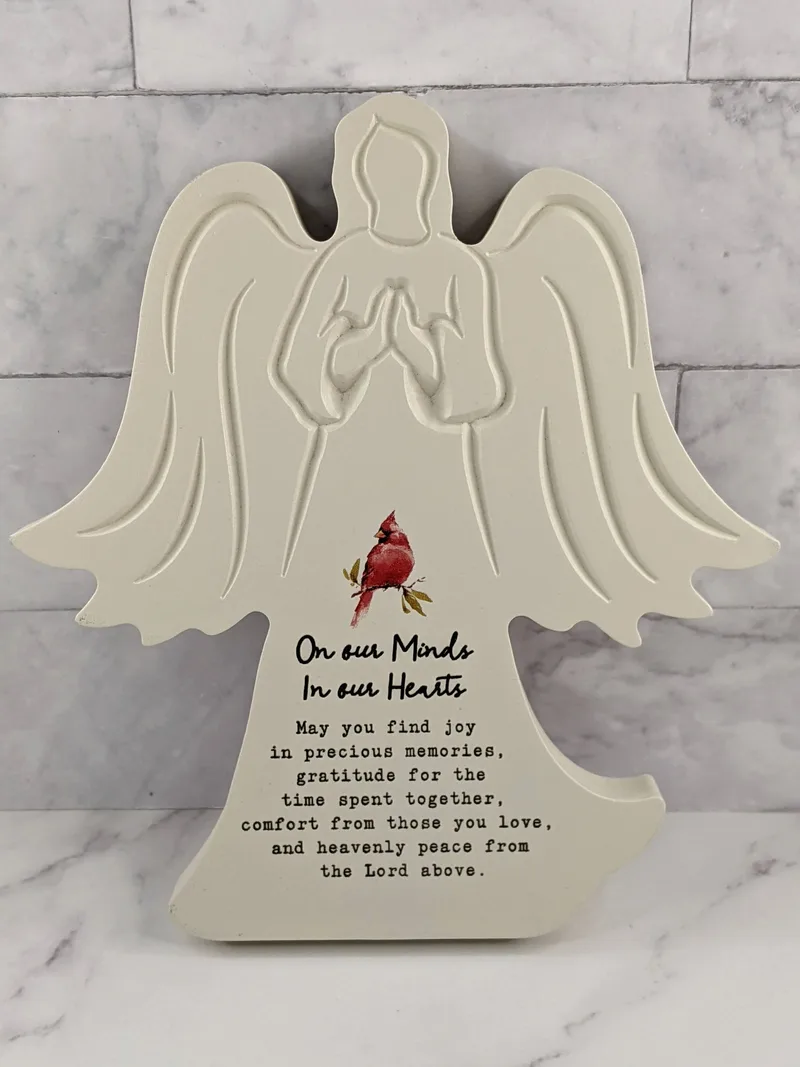 On Our Minds Angel Decor