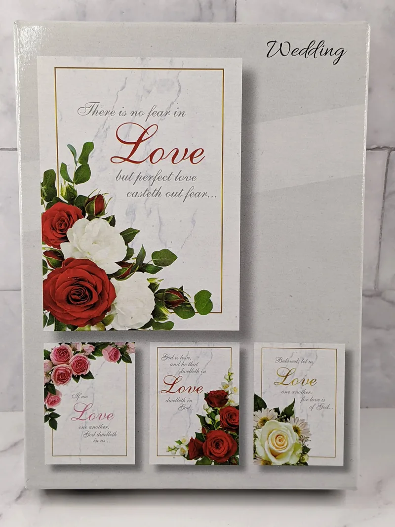 Love in Bloom Boxed Wedding Cards