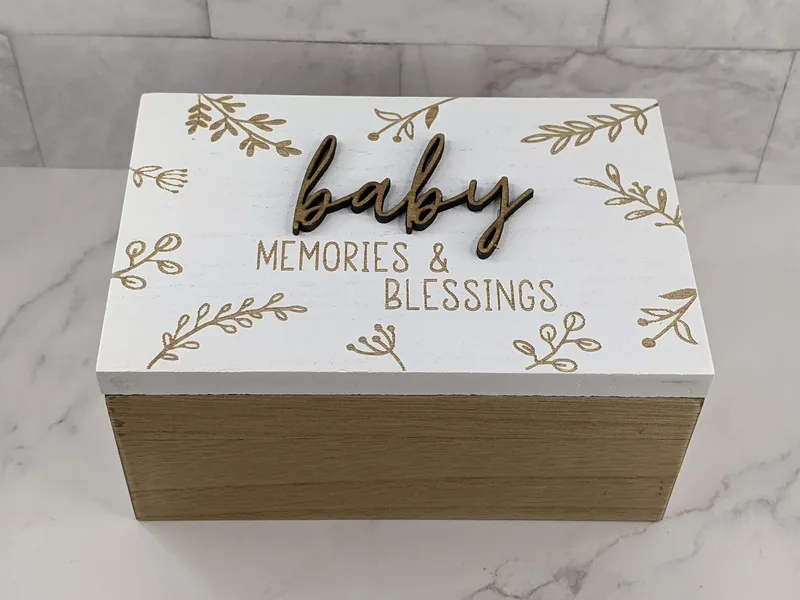 Baby Memories Keepsake Box