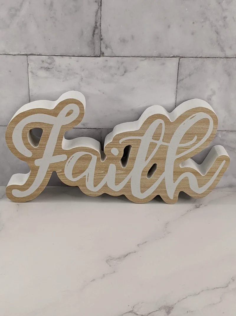 Faith - Word Sign