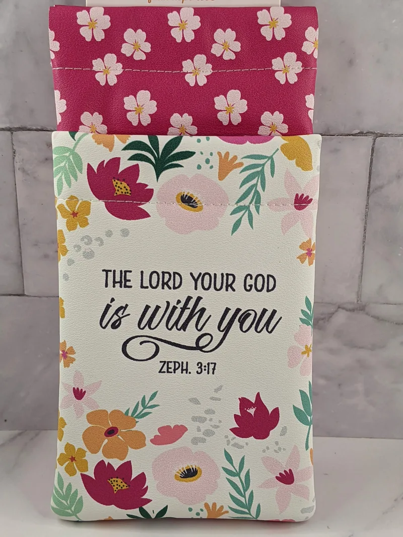The Lord is With You Eyeglass Case