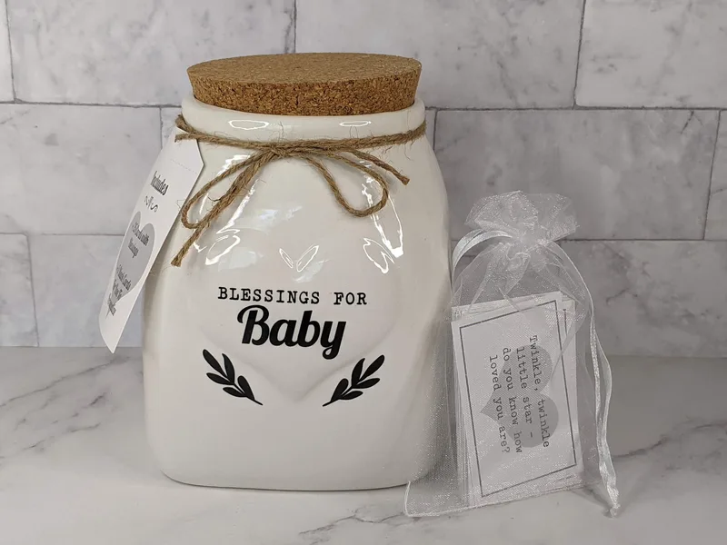 Blessings for Baby Cards and Jar