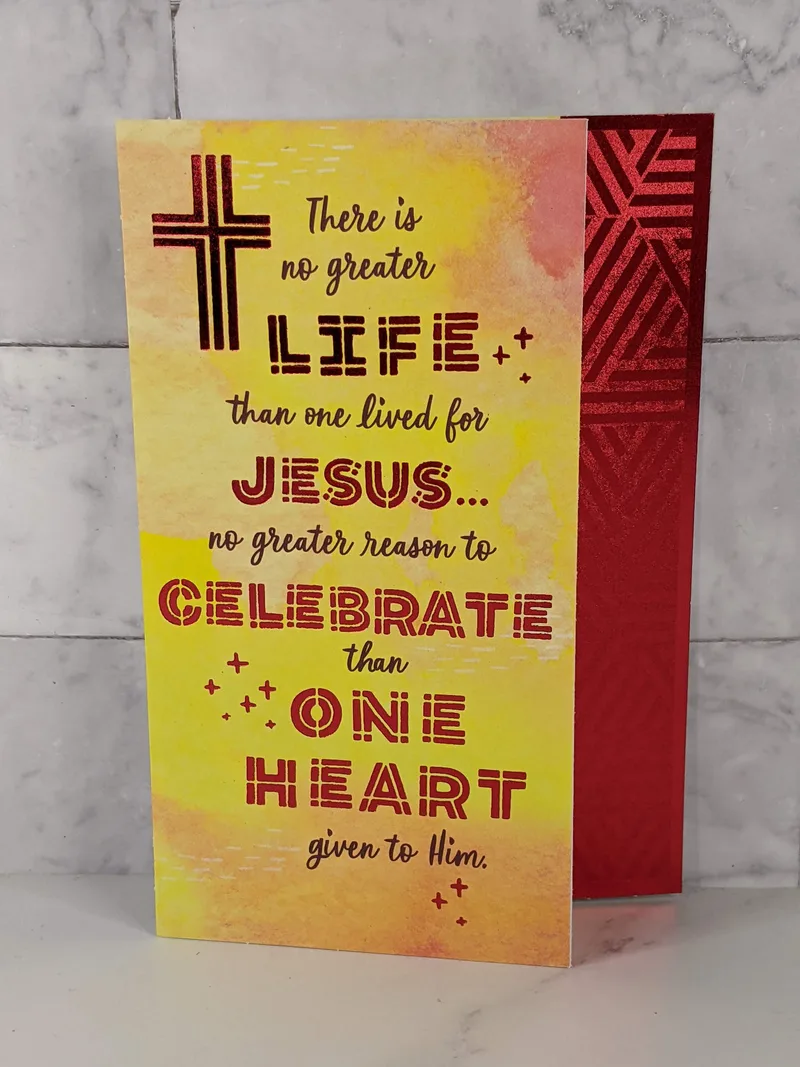 New Life in Christ Card