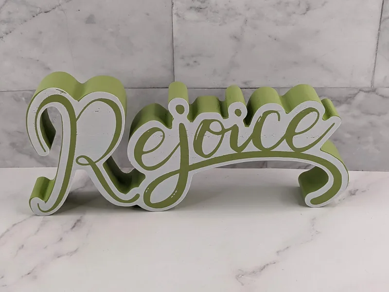 Rejoice - Word Sign