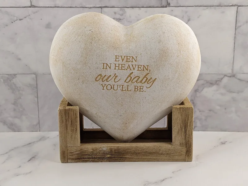 Baby in Heaven 3D Heart