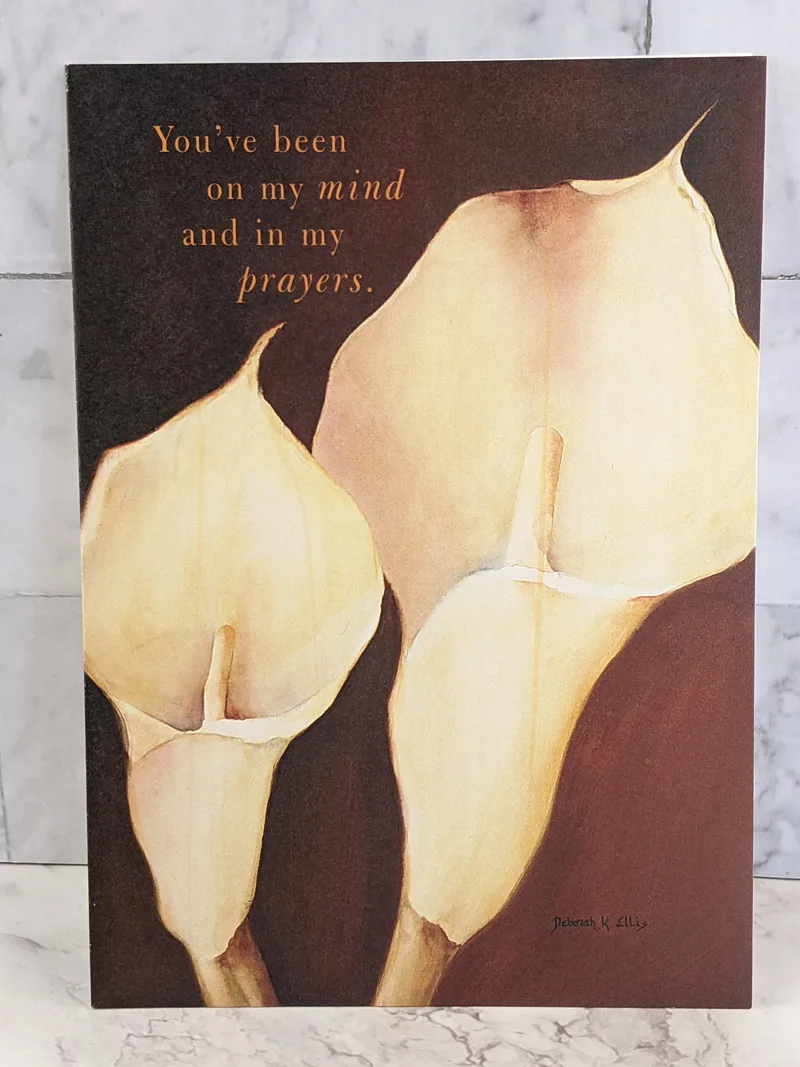 On My Mind - In My Prayers Card