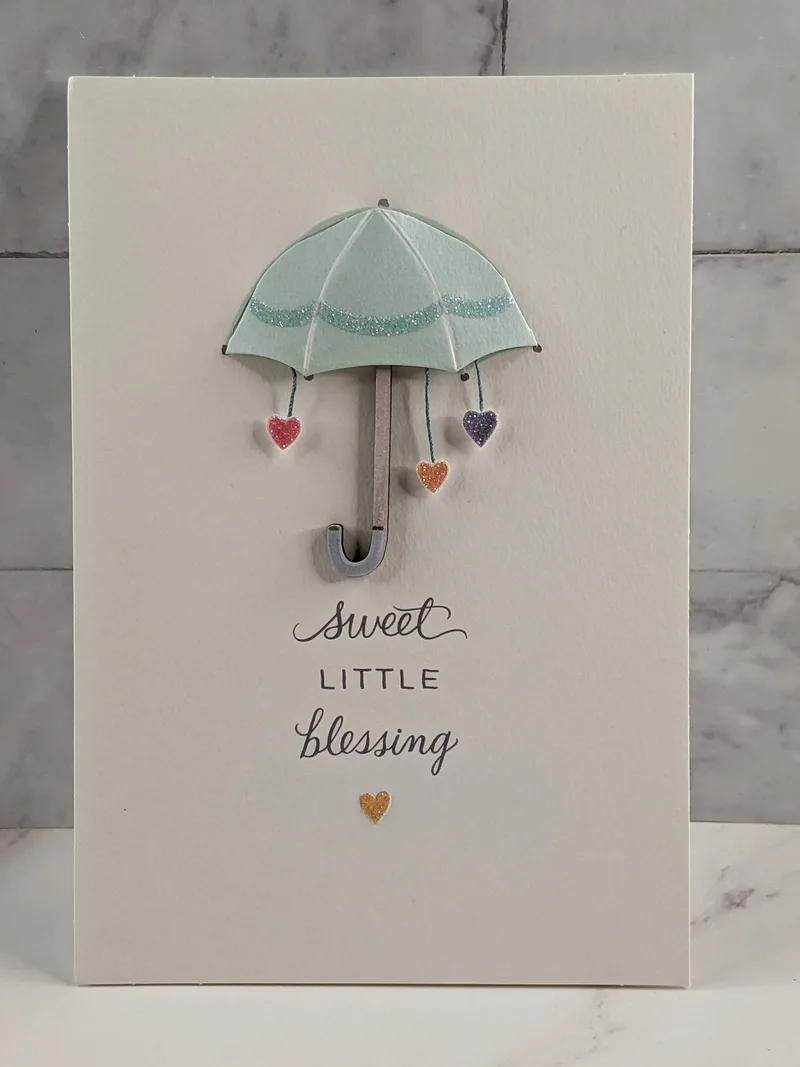 Sweet Little Blessing Baby Shower Card