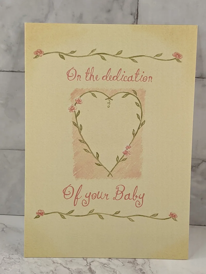 Dedication of Baby (Girl)