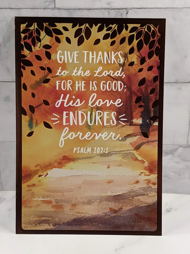 Grateful Hearts Thanksgiving Card