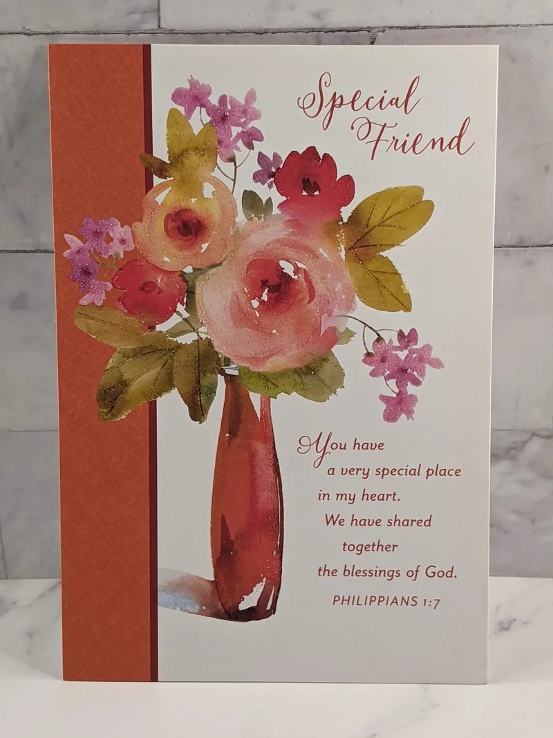 Special Friend Thanksgiving Card