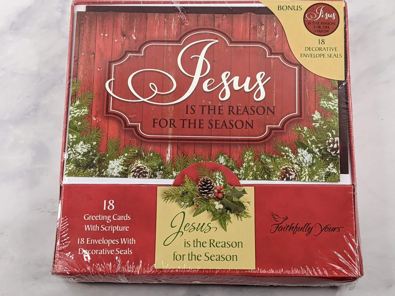 Jesus is the Reason Boxed Christmas Cards