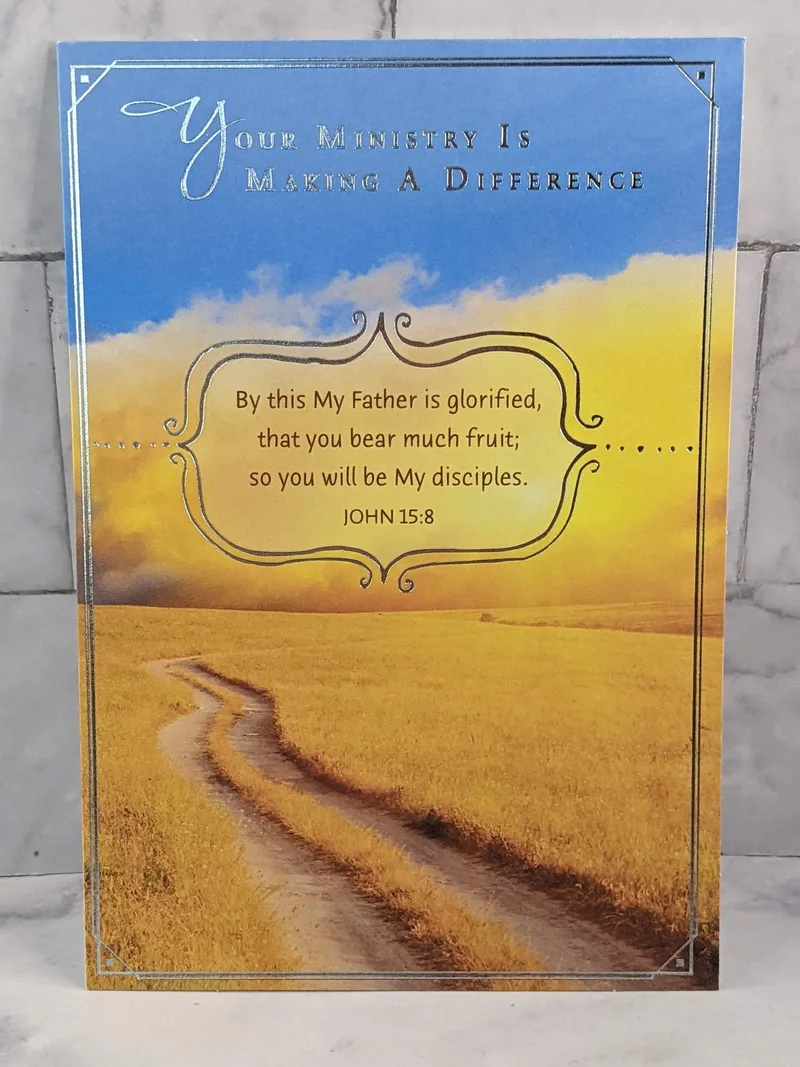 Appreciated Ministry Card