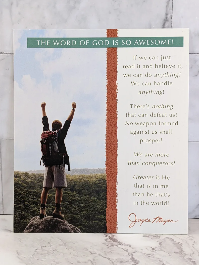 The Word of God is So Awesome!