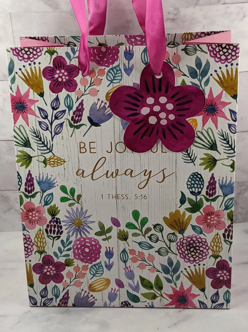Be Joyful Always - Medium Gift Bag