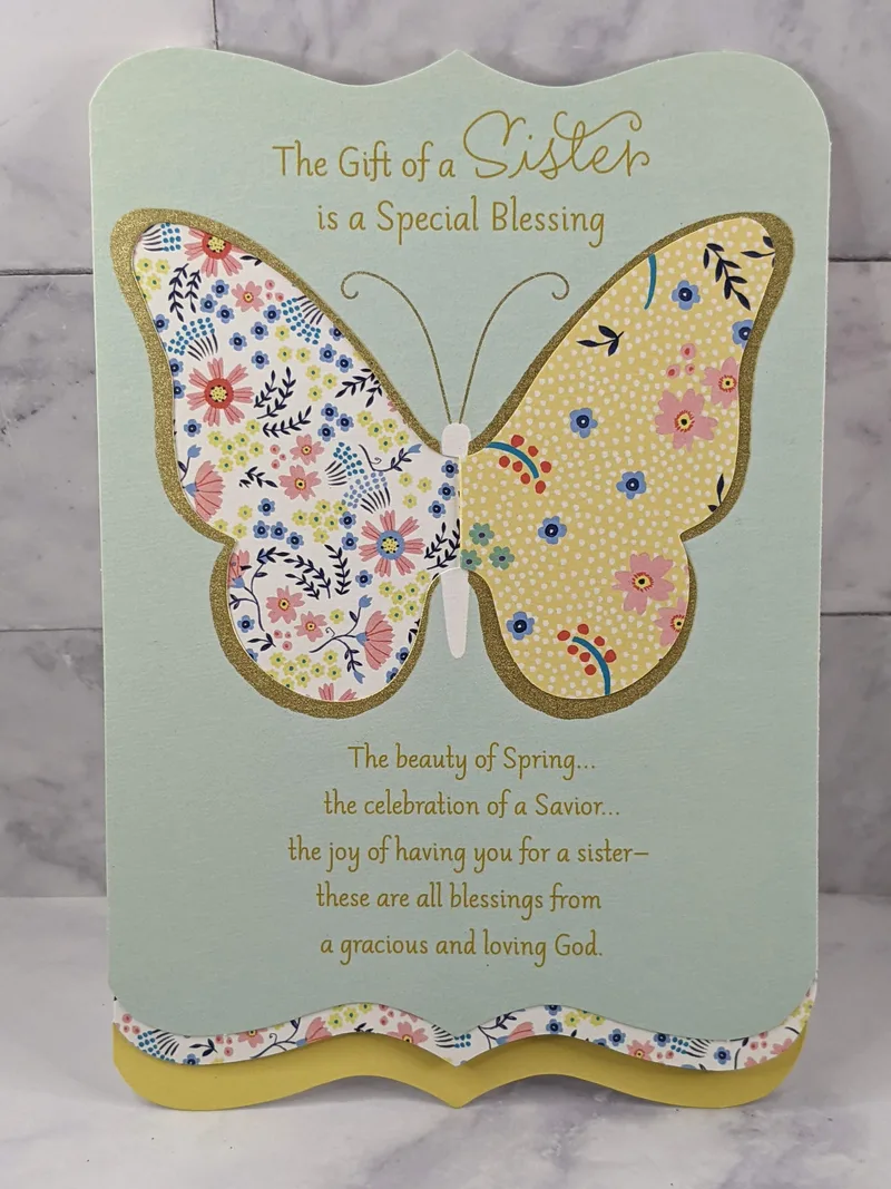 Celebrate the Savior Easter Card for Sister