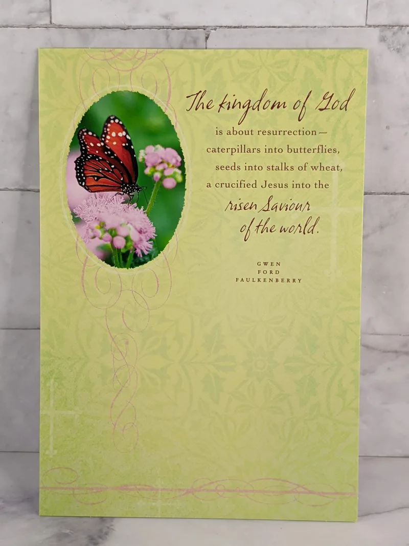 Resurrection Hope Sympathy Card