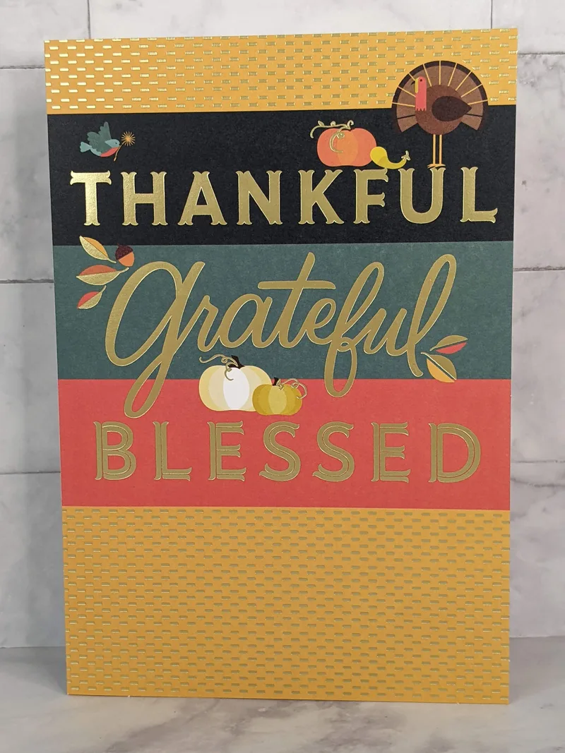God's Goodness Thanksgiving Card