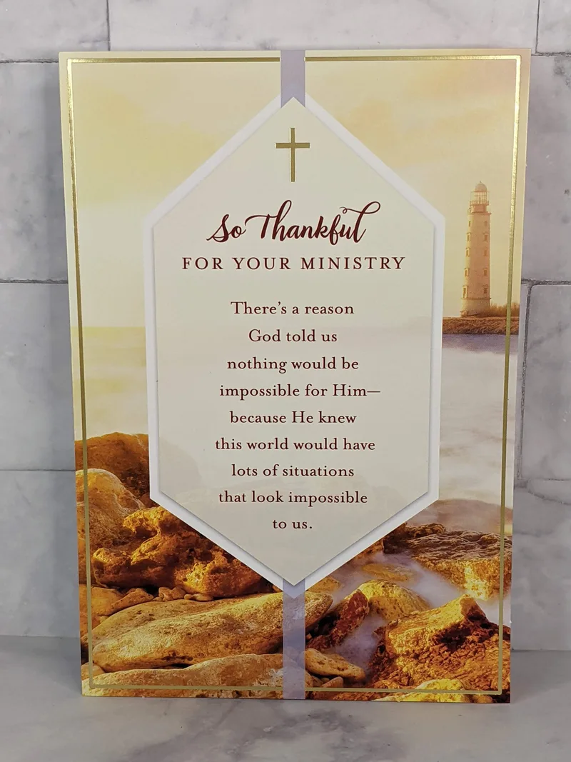 So Thankful Ministry Appreciation Card