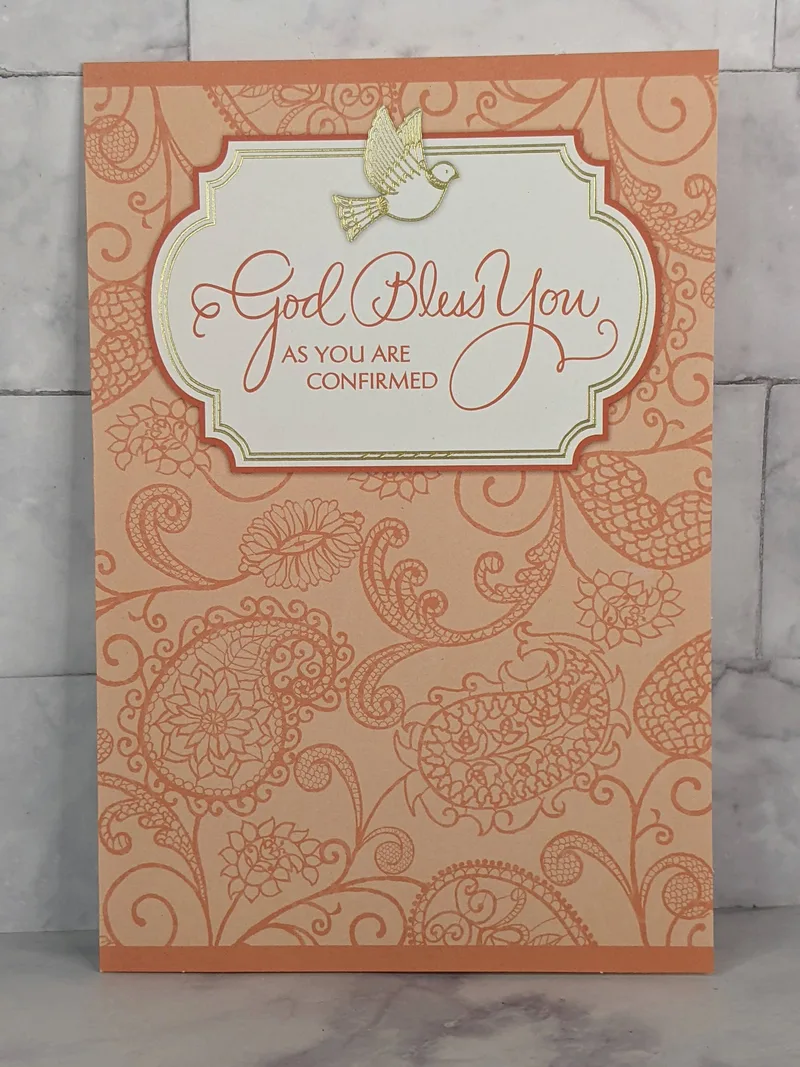 Seek God Confirmation Card